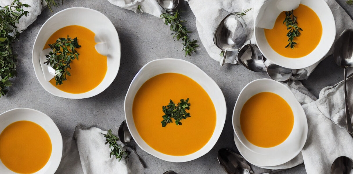 Sådan vælger du det perfekte suppetallerken-sæt til din borddækning